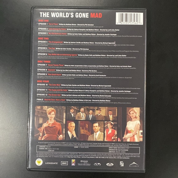 Mad Men - The Complete Third Season - Picture 4 of 10